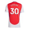 Maglia ufficiale Arsenal Sterling 30 Casa 2024-25 per Uomo